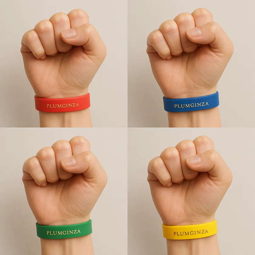 4種類のカラーバンド