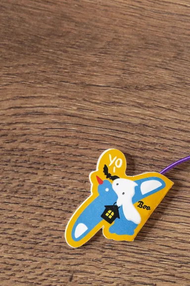 秋限定仕様のカモメ「よっぴー」