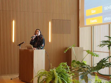 キルギス観光開発支援基金チーフスペシャリスト アイザン・アマンゲルディエヴァ