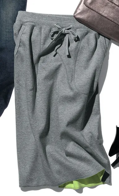 ボンディングジャージースカート