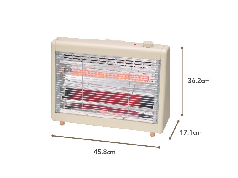 再出品　ヒーター 足元をワイドに暖める「ワイドハイブリッドヒーター」を 2025年10月