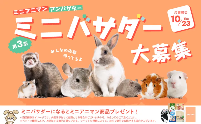 ミニバサダー大募集!