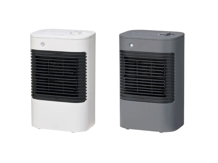 ロング電源コードの脱衣所用セラミックヒーター YKT-S640GM