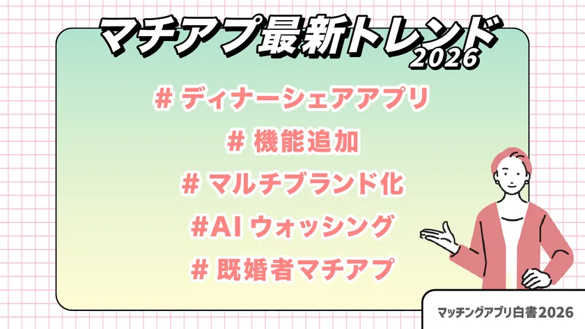 マチアプ最新トレンド2026