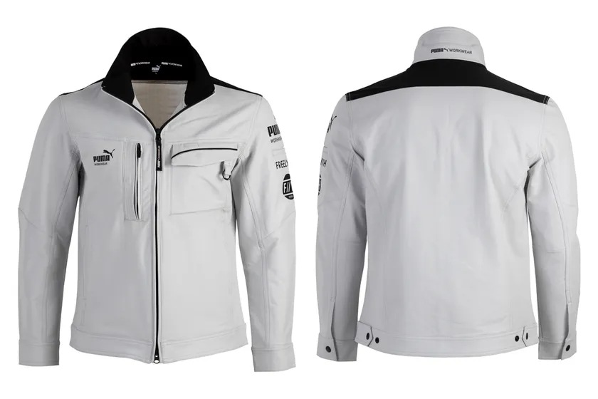 PW-3041G ワークジャケット シルバー