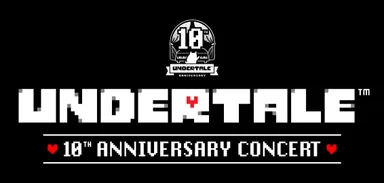 UNDERTALE 10th Anniversary Concert　ロゴ