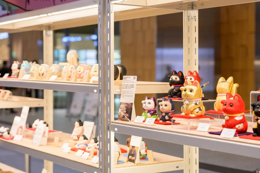 伝統工芸品の展示販売(イメージ)