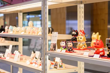 伝統工芸品の展示販売(イメージ)