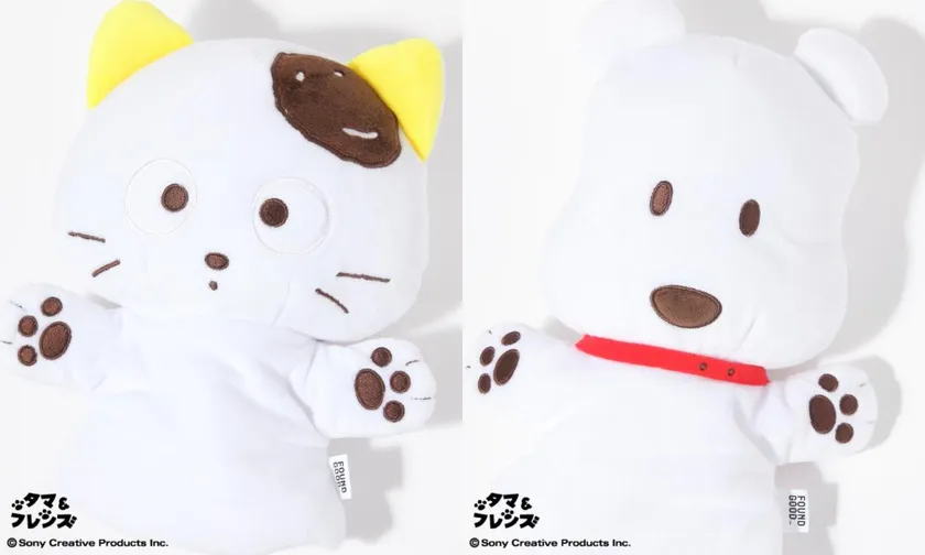 【タマ&フレンズ】ハンドパペット(タマ、ポチ)