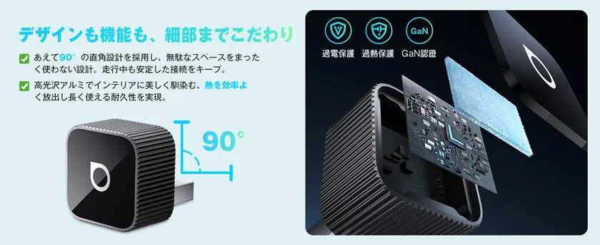 コンパクトでもタフ