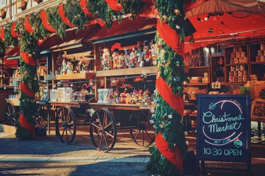 ドイツ雑貨がそろうマーケット