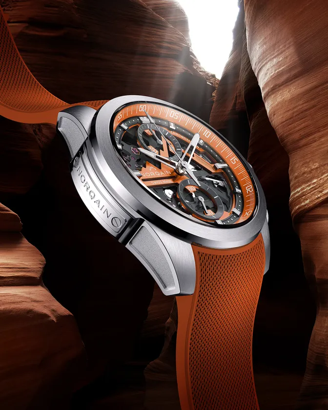 Independence Skeleton Chrono Orange-4