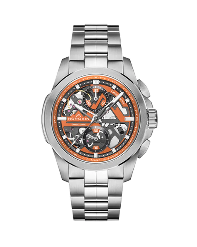 Independence Skeleton Chrono Orange-6