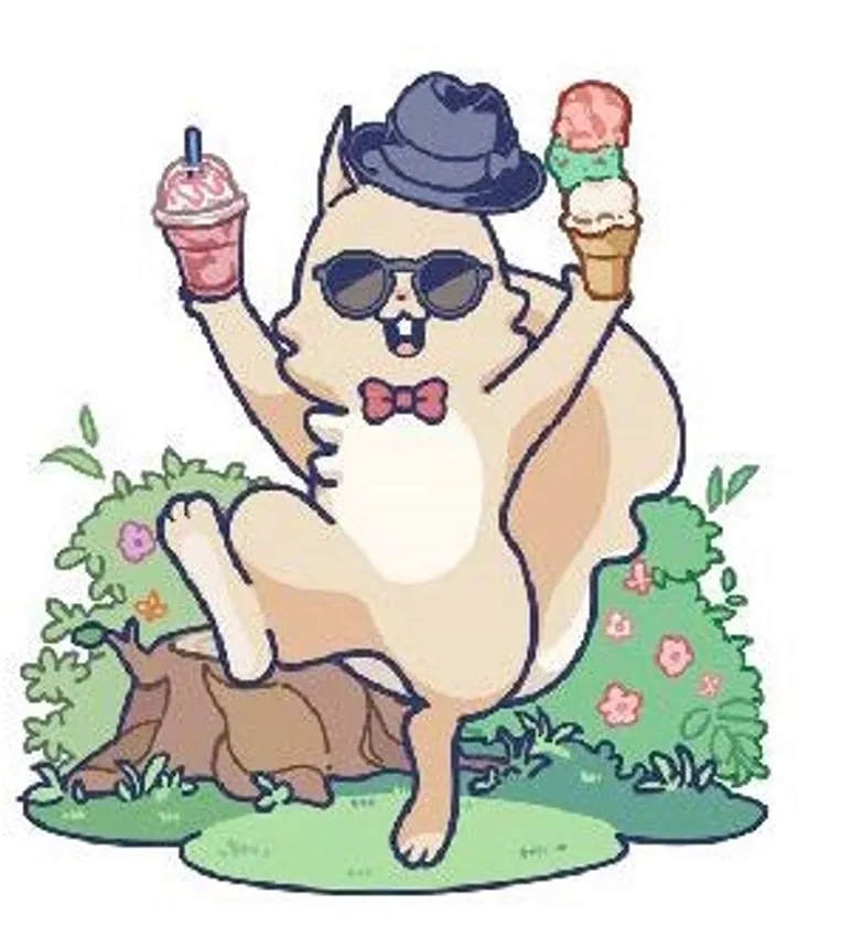 週刊きちじょうじキャラクターりすさん