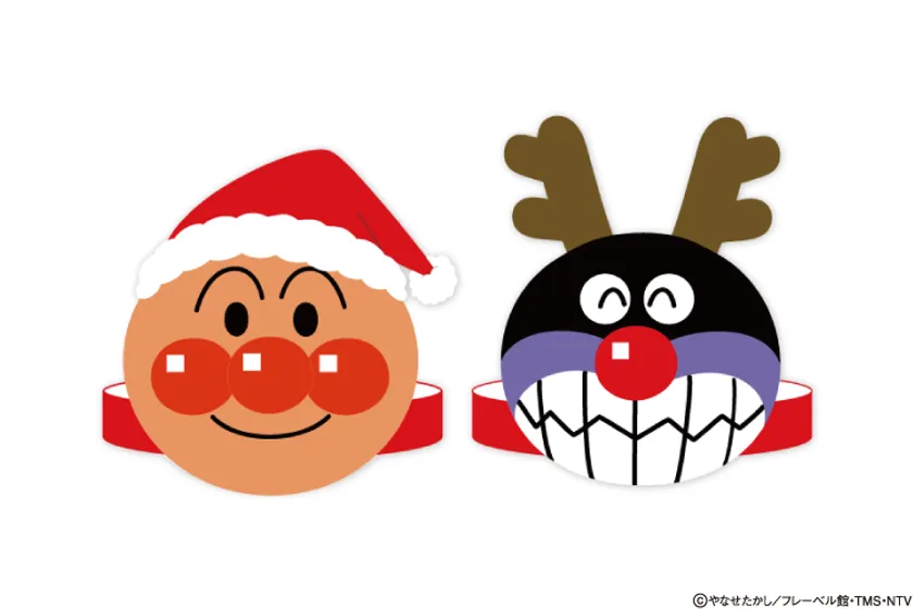 クリスマスお面工作