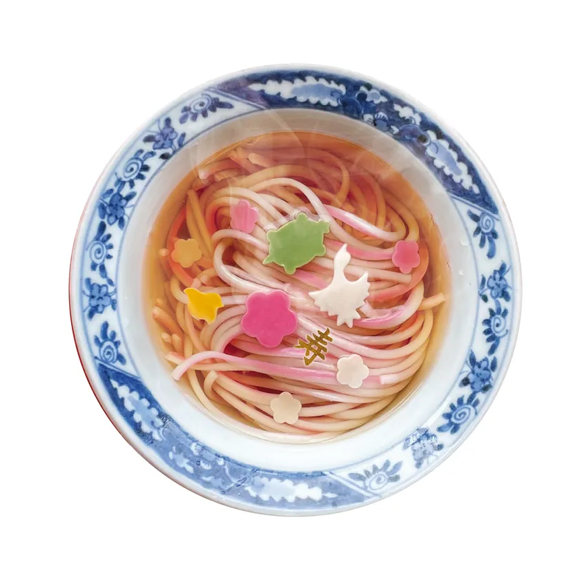 盛付例 金箔入り