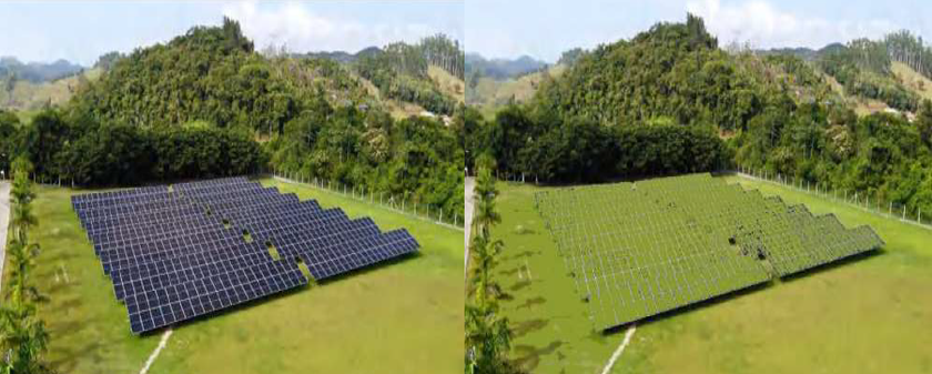 景色に溶け込み景観を維持