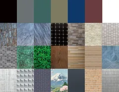 あらゆる外観に対応可能