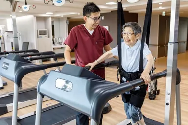 転倒防止装置トレッドミル「3連Pウォーク」 ※1