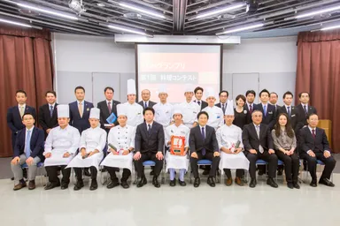 第1回料理コンテスト集合写真