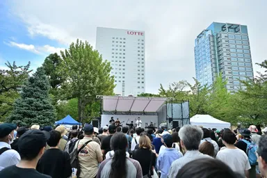 2024年の錦糸公園メインステージの様子