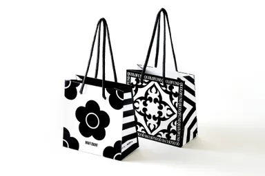 「黒船」×「MARY QUANT」オリジナル手提げ袋(表・裏)