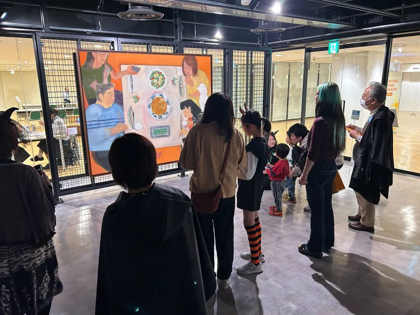 対話型鑑賞イメージ