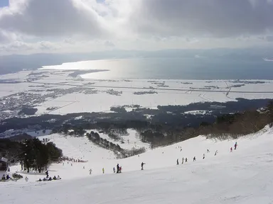 絶景　猪苗代スキー場