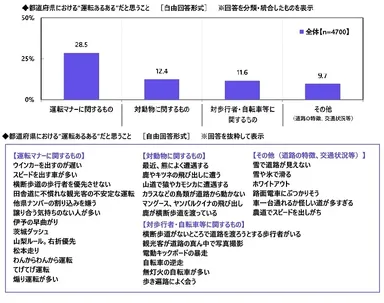 都道府県における”運転あるある”だと思うこと2