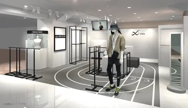 B1階 CW-X 店内イメージ