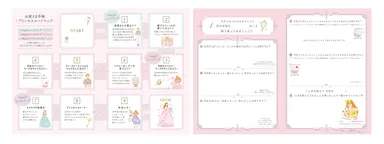 お姫さま手帳の中身