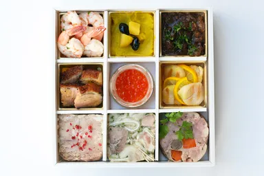 フレンチ惣菜を詰め合わせた一の重