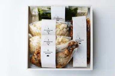 クラフトパスタとローストビーフを楽しむ二の重