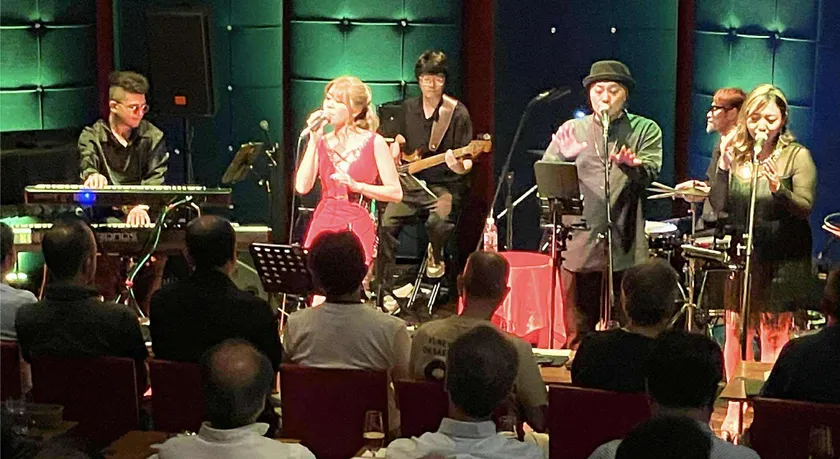 7月に開催した渋谷「JZ Brat」ライブでの様子