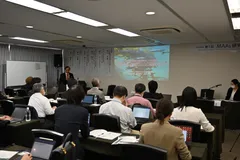 第1回MAAs研究会(2023年10月)の会頭講演の様子