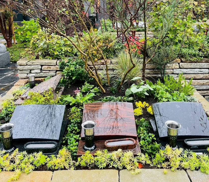 花木をバランスよく植