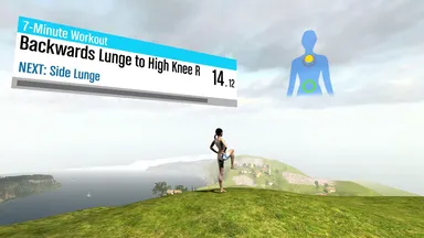 日常から離れワークアウトに集中