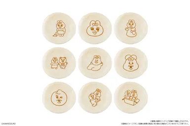 おぱんちゅうさぎ＆んぽちゃむ まんまる焼き(焼き印)