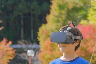 えひめの自然公園VR体験コーナー