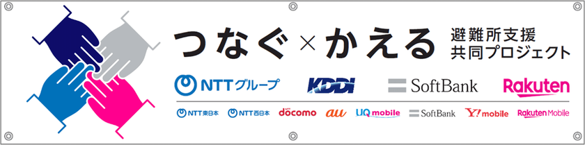 大規模災害発生時における速やかな被災地支援に向けて、
避難所支援における通信事業者間でのエリア分担などの連携体制を強化