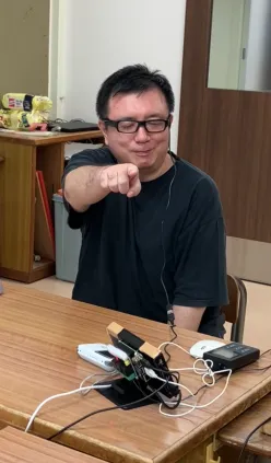 装置者による人定位成功！