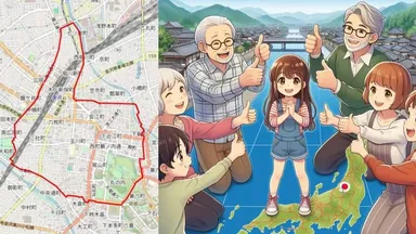 GPSアートのもつメッセージ性