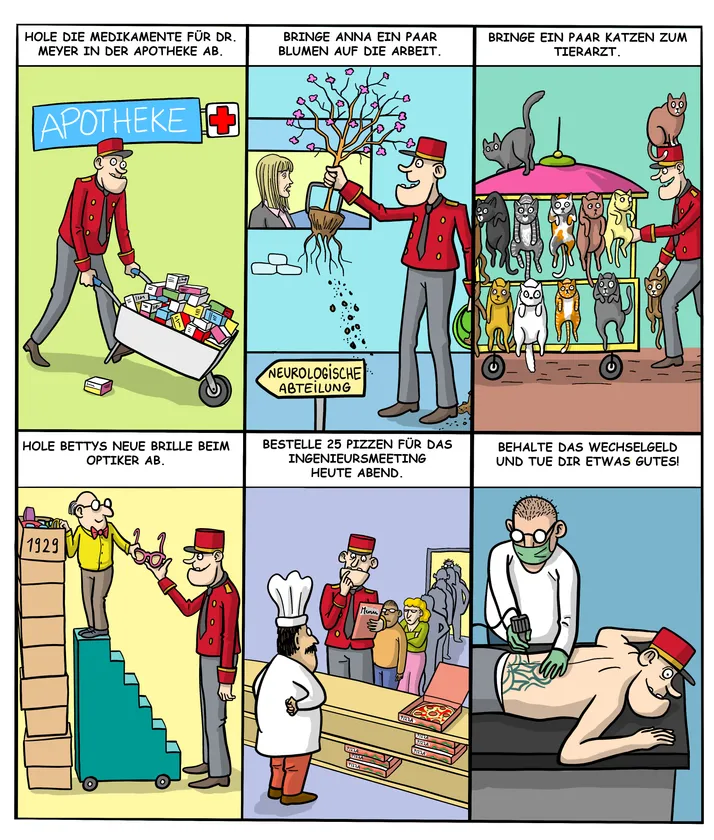 ユーモラスなレッスン