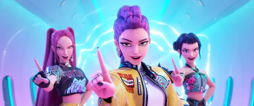 『KPOPガールズ！ デーモン・ハンターズ』(C) Sony Pictures Animation Inc.