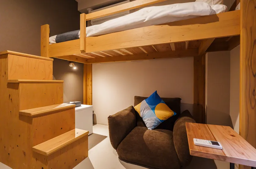 BAKURO 2 シングルロフト部屋