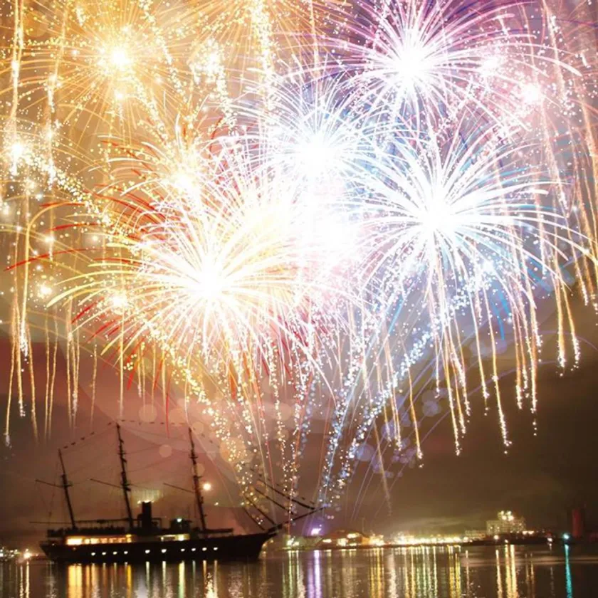 福良湾花火大会