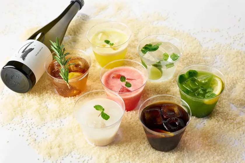 ボタニカル日本酒カクテル