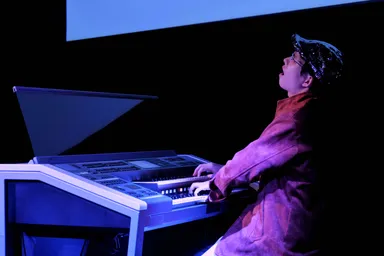 「プレイヤー部門大賞 井上暖之氏 演奏」写真：畠山一樹