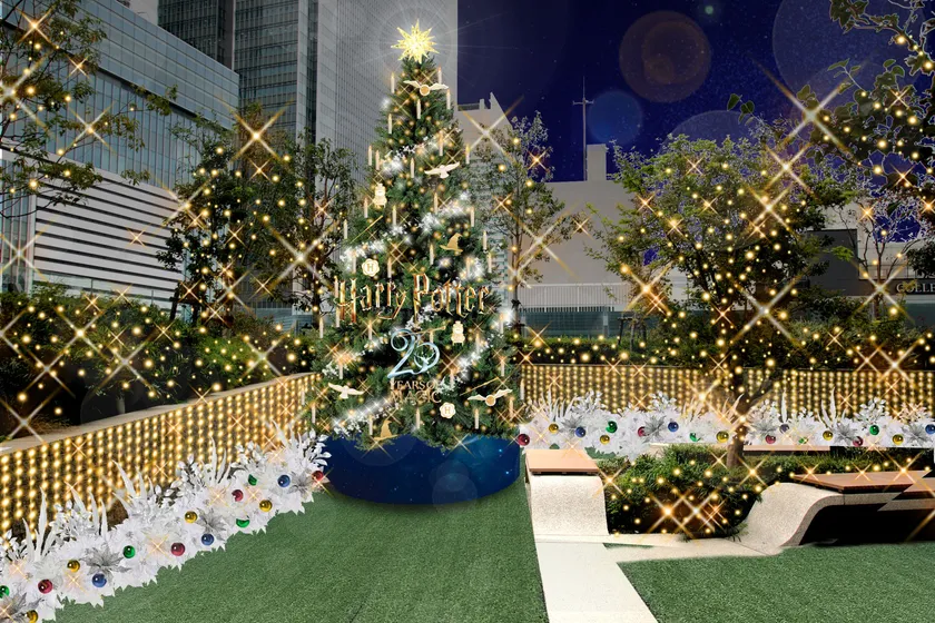 天空のクリスマスツリー(イメージ)