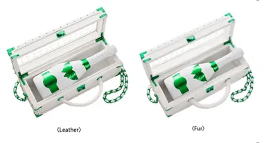 NV Brut Rose White Holiday Edition Green